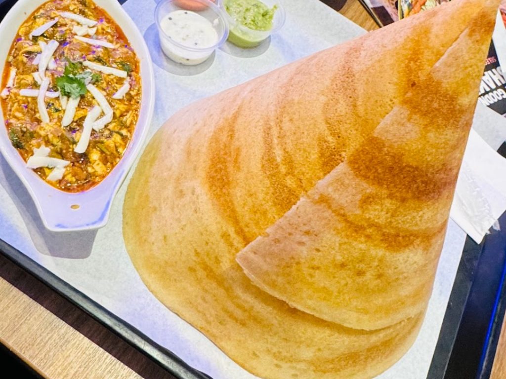 Food at Dosa Eatery, Mississauga