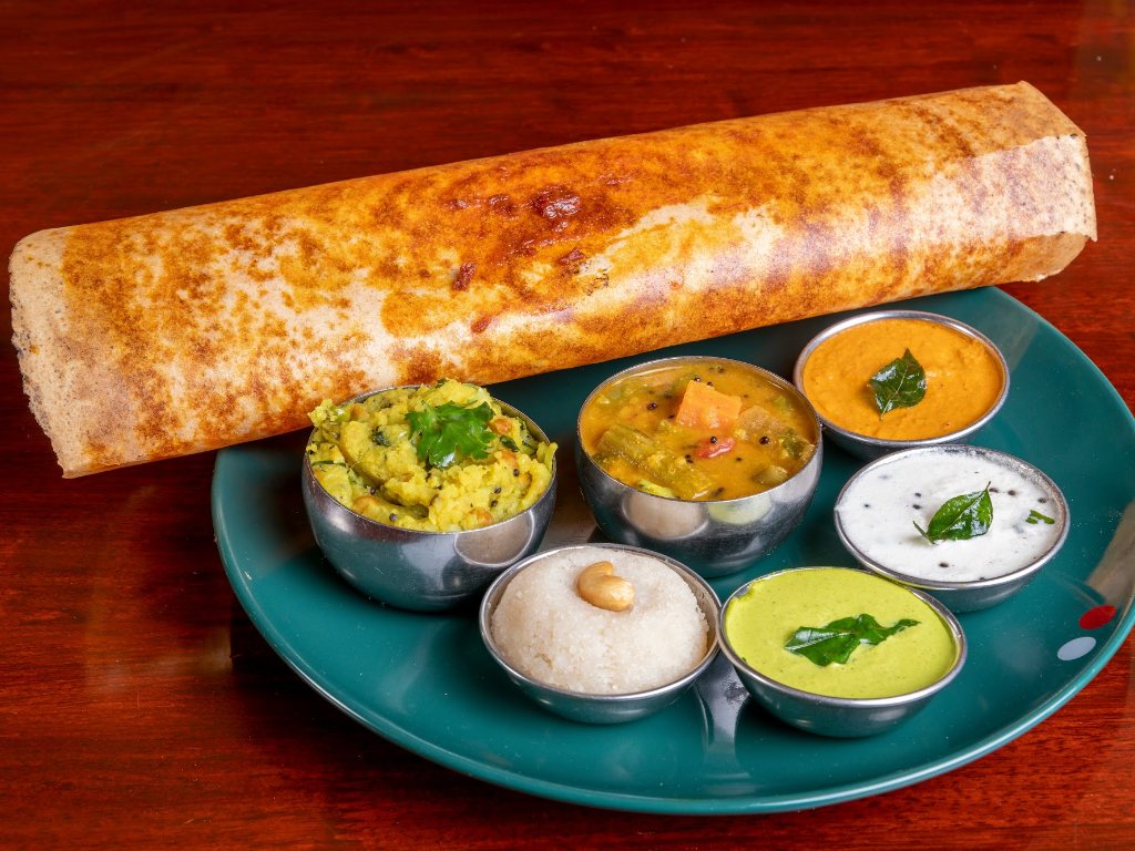 Dosa at Madras Restaurant, Brampton