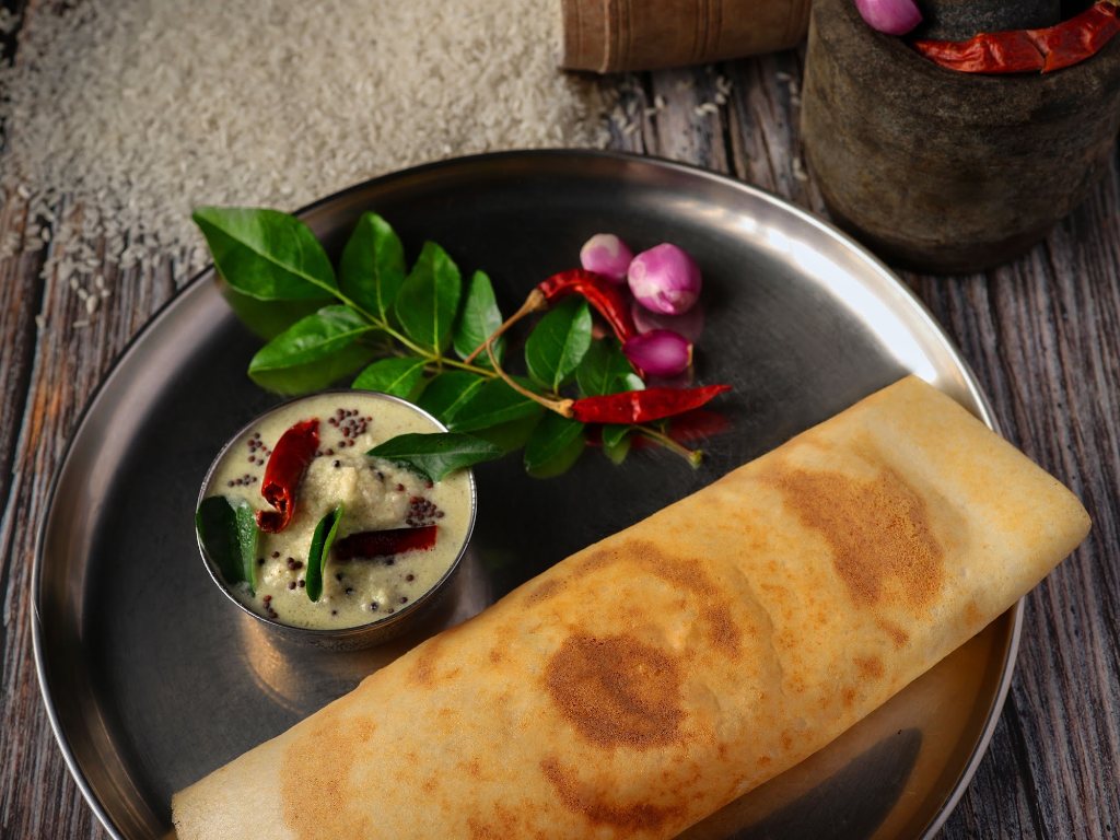 Masala dosa, representative photo for Magadhi Erin Mills