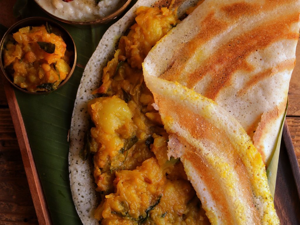Dosa at Udupi Madras Cafe, Mississauga