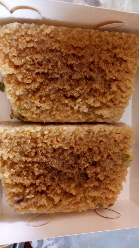 Milk cake, a classic Indian mithai