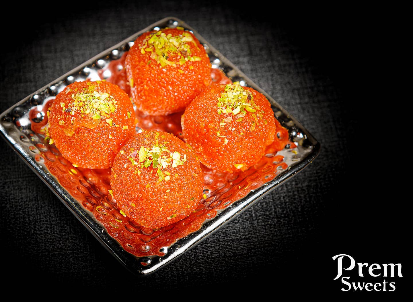 Motichoor ladoo at Prem Sweets